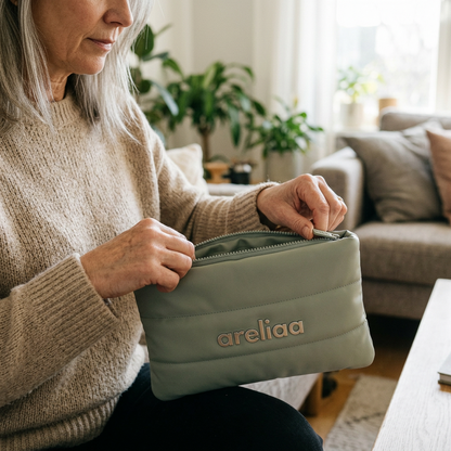 Areliaa Puffer Pouch