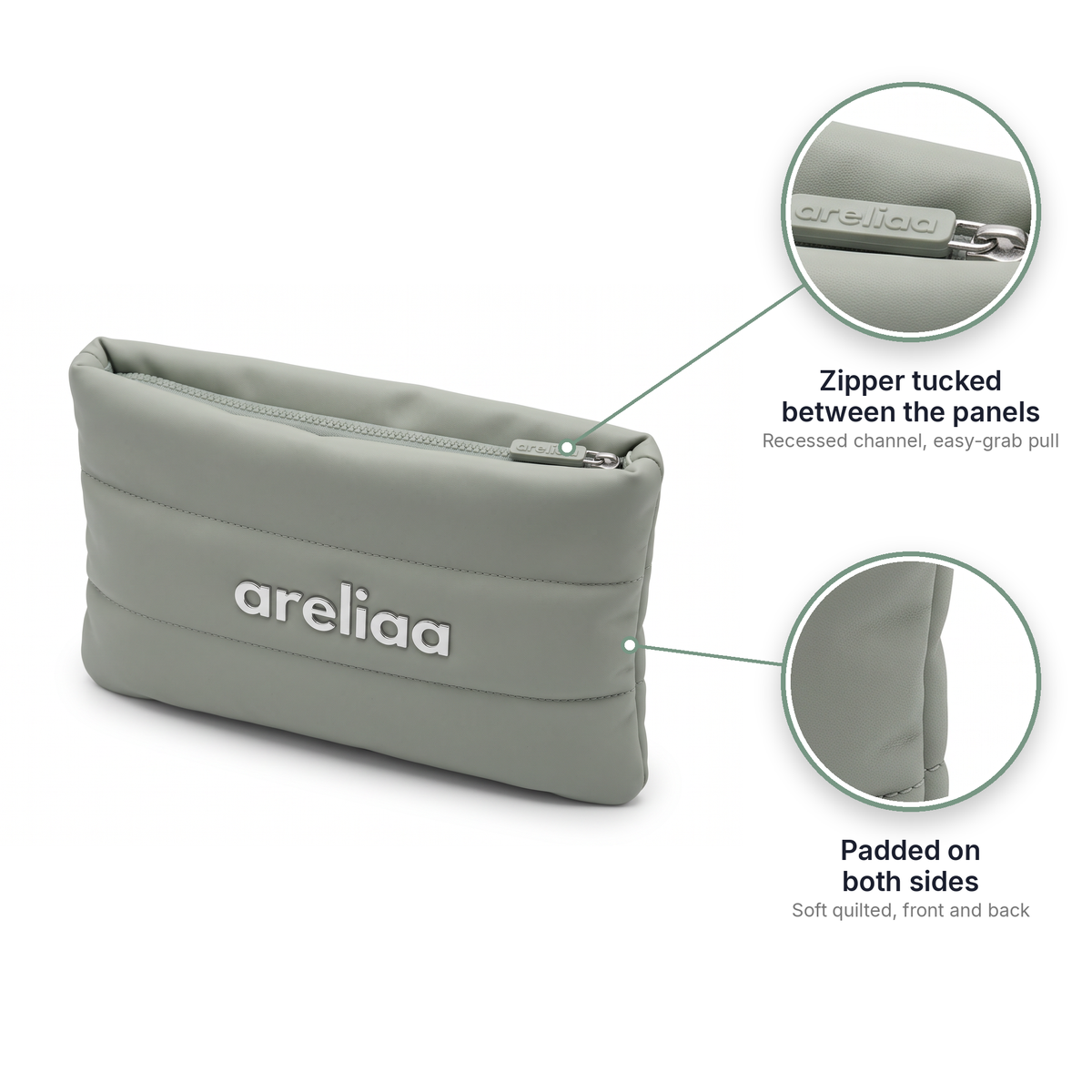Areliaa Puffer Pouch